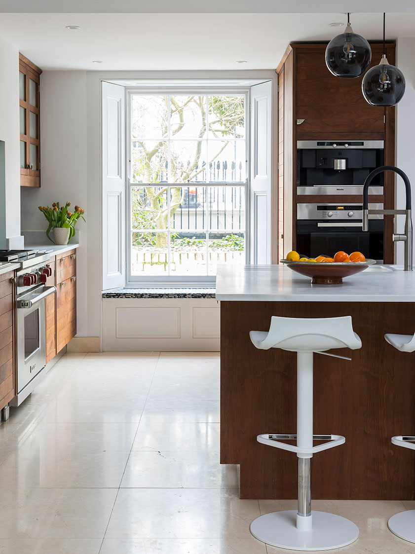 Bespoke kitchen interior design, London