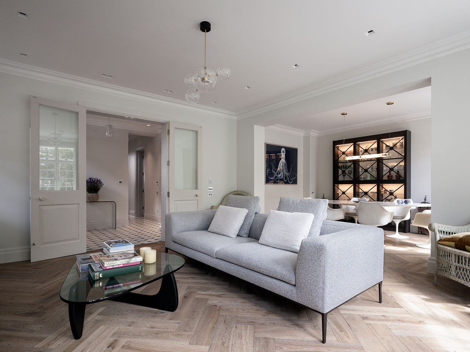 Luxury refurbished living space, London