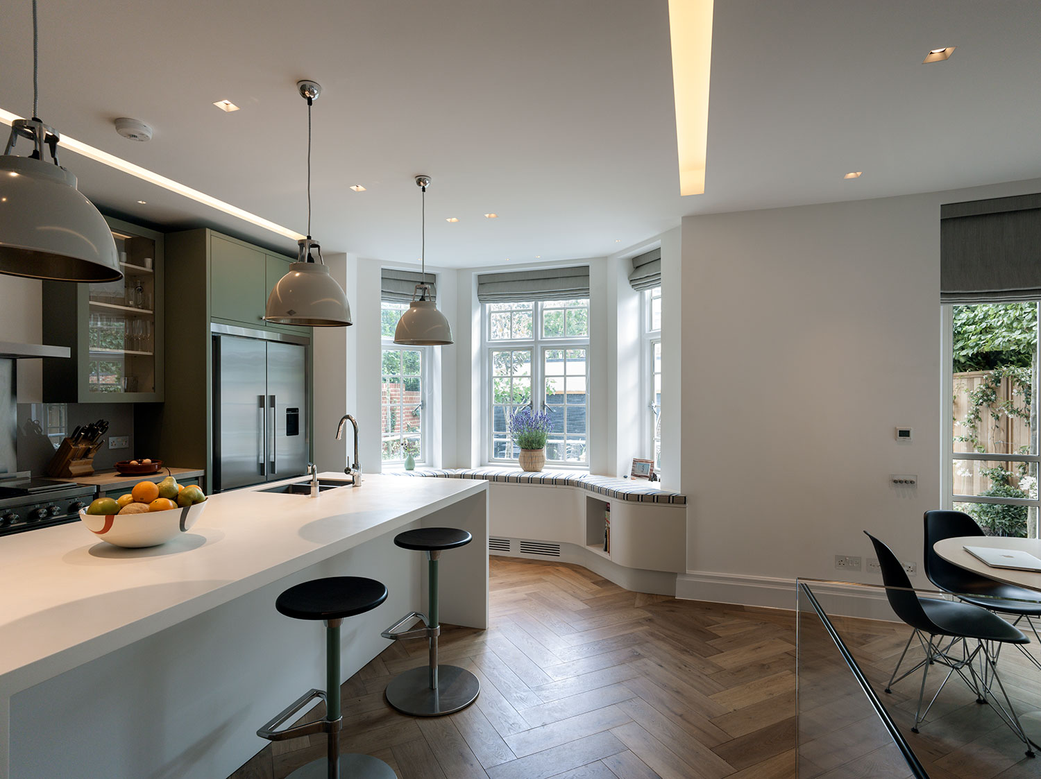 Luxury kitchen refurbishment, Belsize Park, London