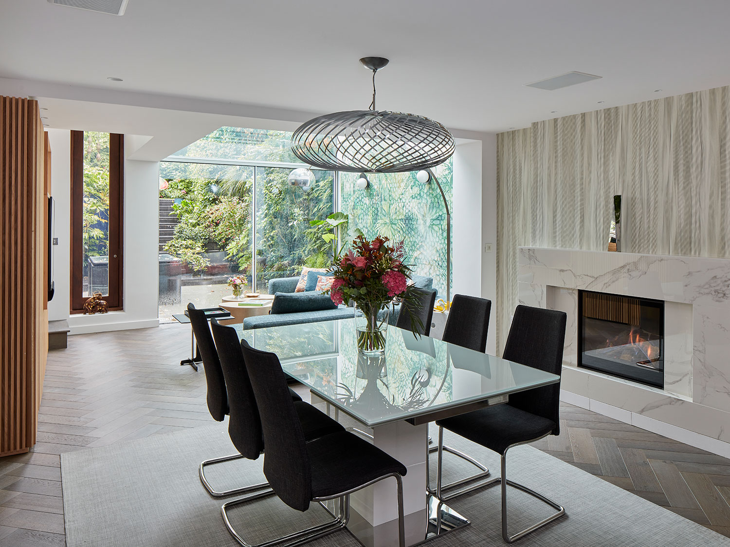 Luxury interior designed living space, Camden, London
