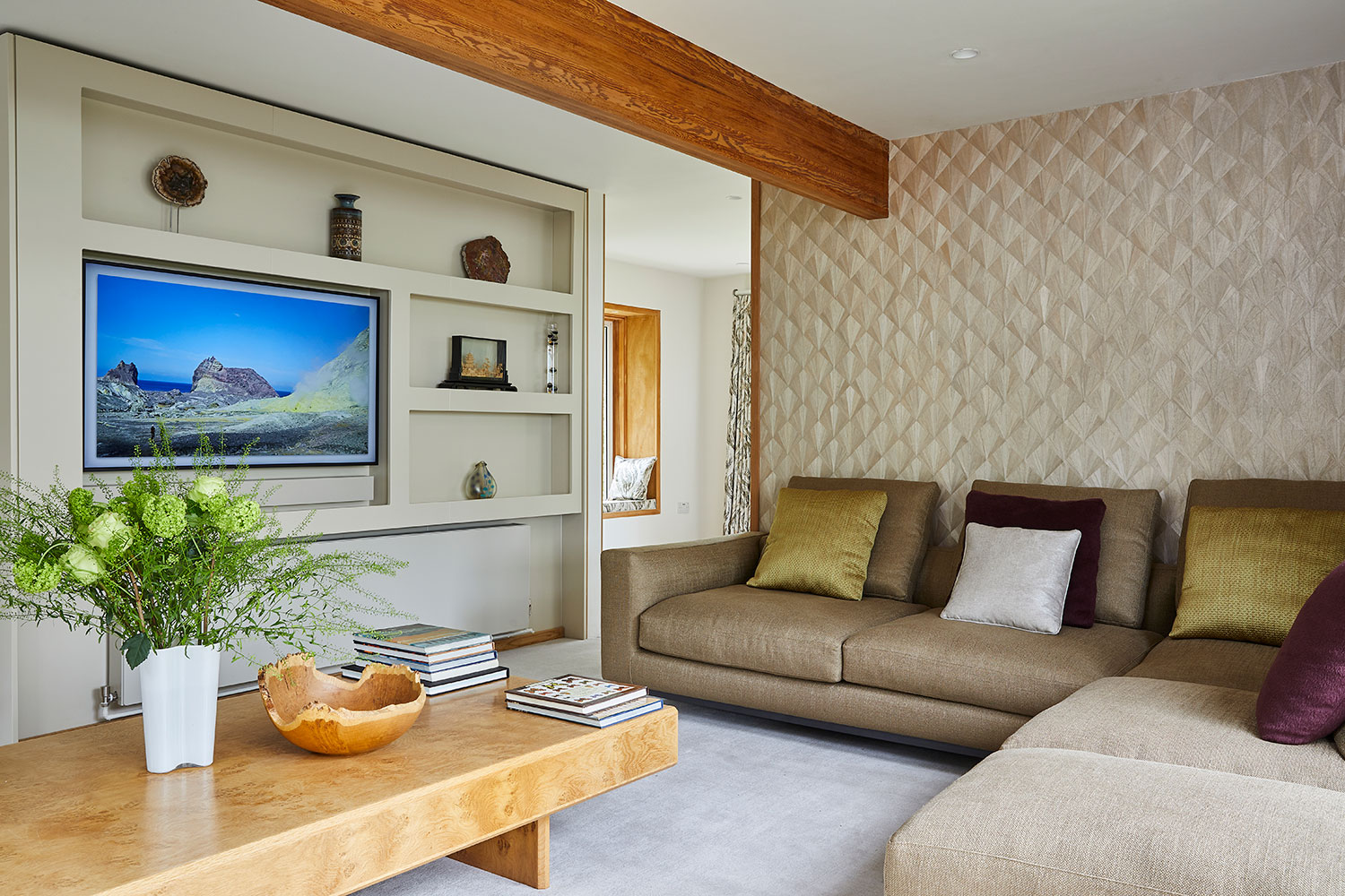 Bespoke living room interior design, Kent