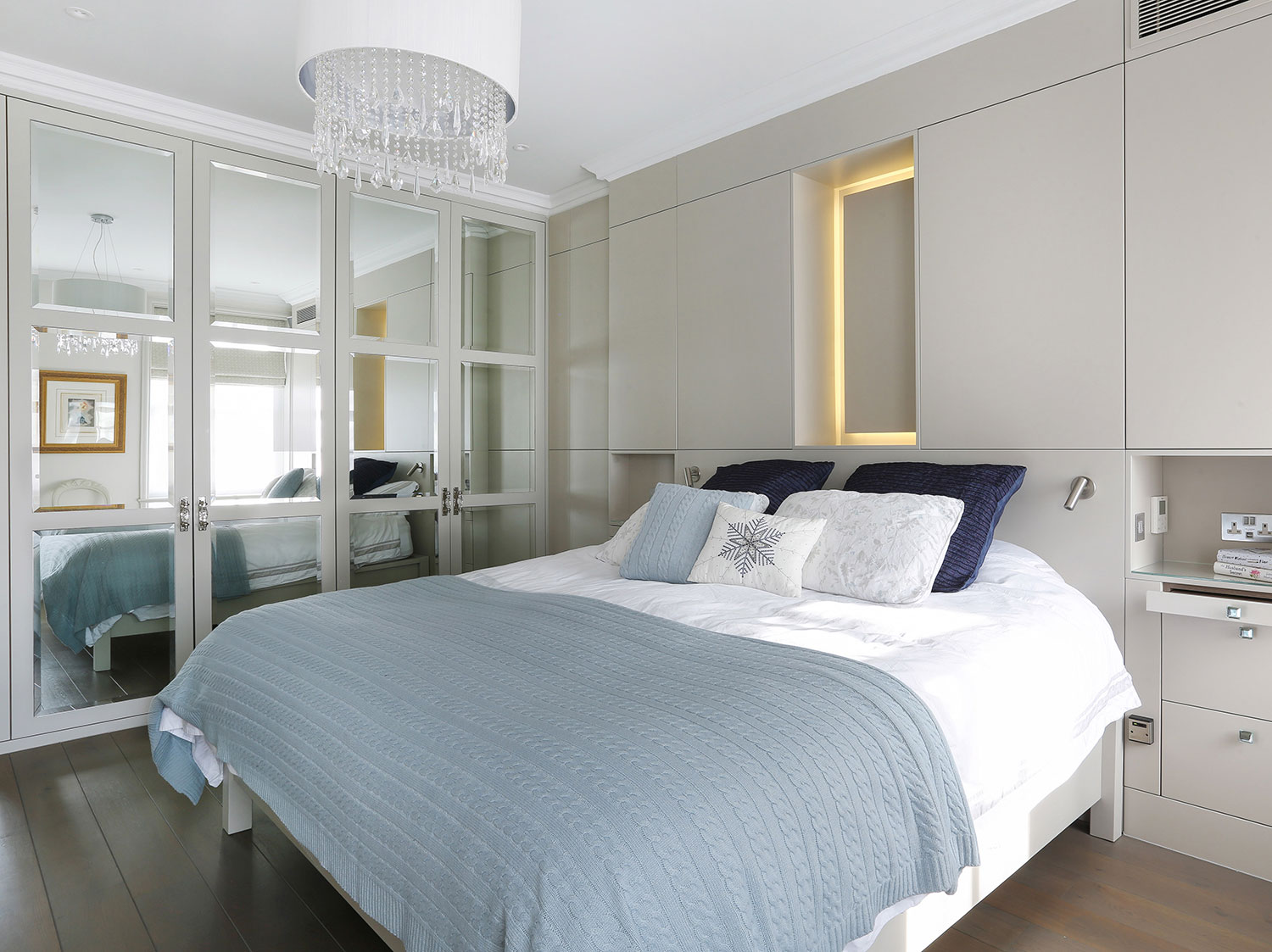 High end master bedroom interior design