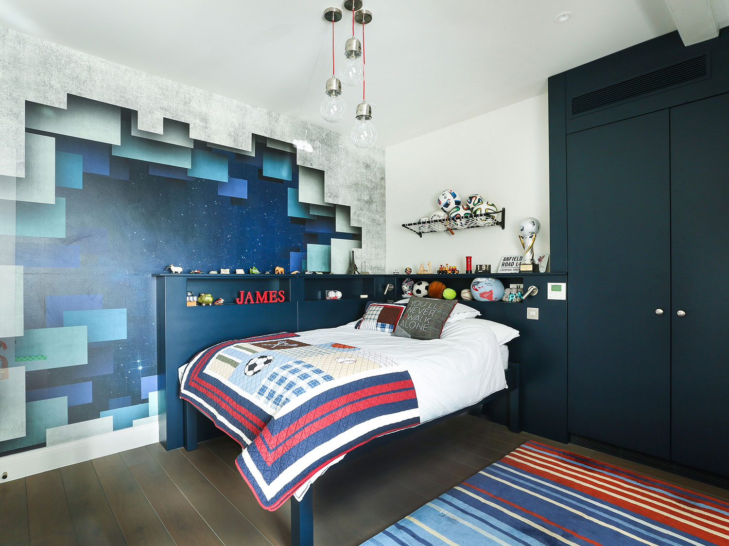 Bespoke bedroom interior design, London
