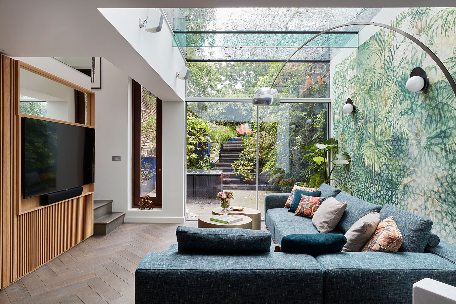 Luxury interior designed garden room